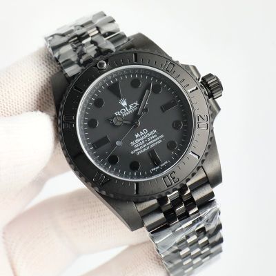 ROLEX Submariner Replica with Jubilee Bracelet Night Legend 3135 Movement 40*11MM Black Indexes Watch